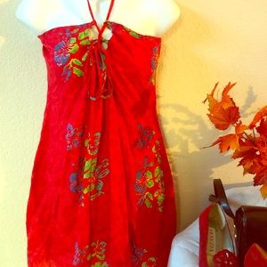 Beach Crew Dress Multicolored